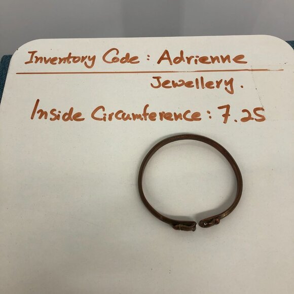 Unisex Copper Punjabi Cuff Kada Animal Figure Free Size Tribal Bracelet - Picture 11 of 12